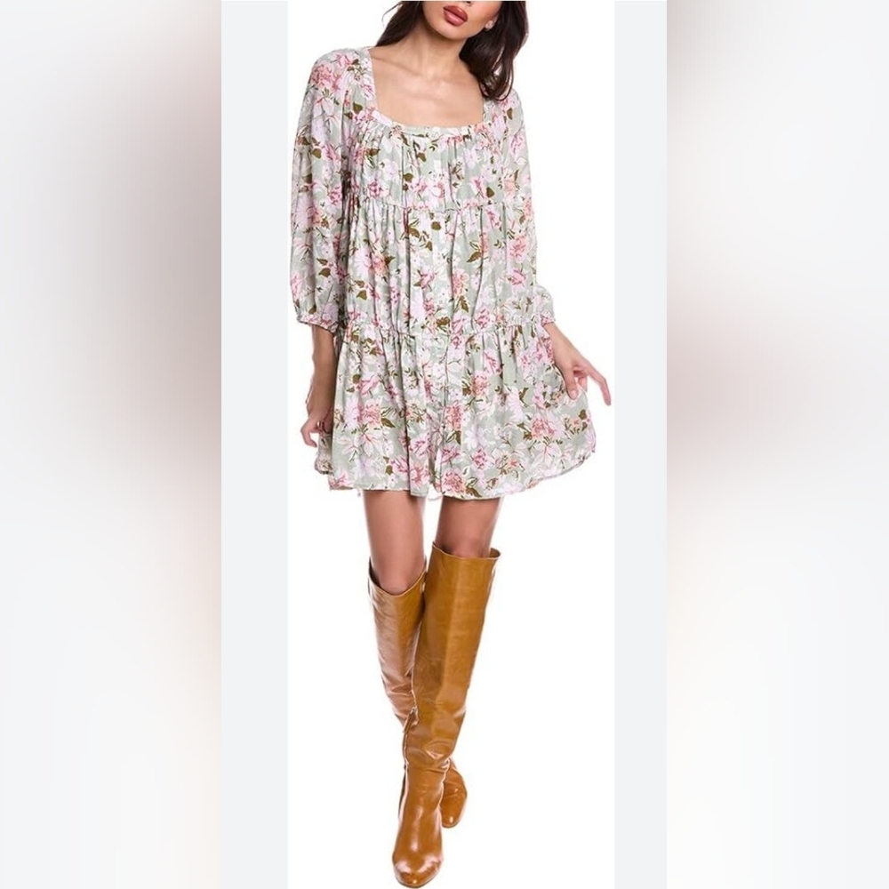 En Saison Floral Cassidy Women's Dress Small